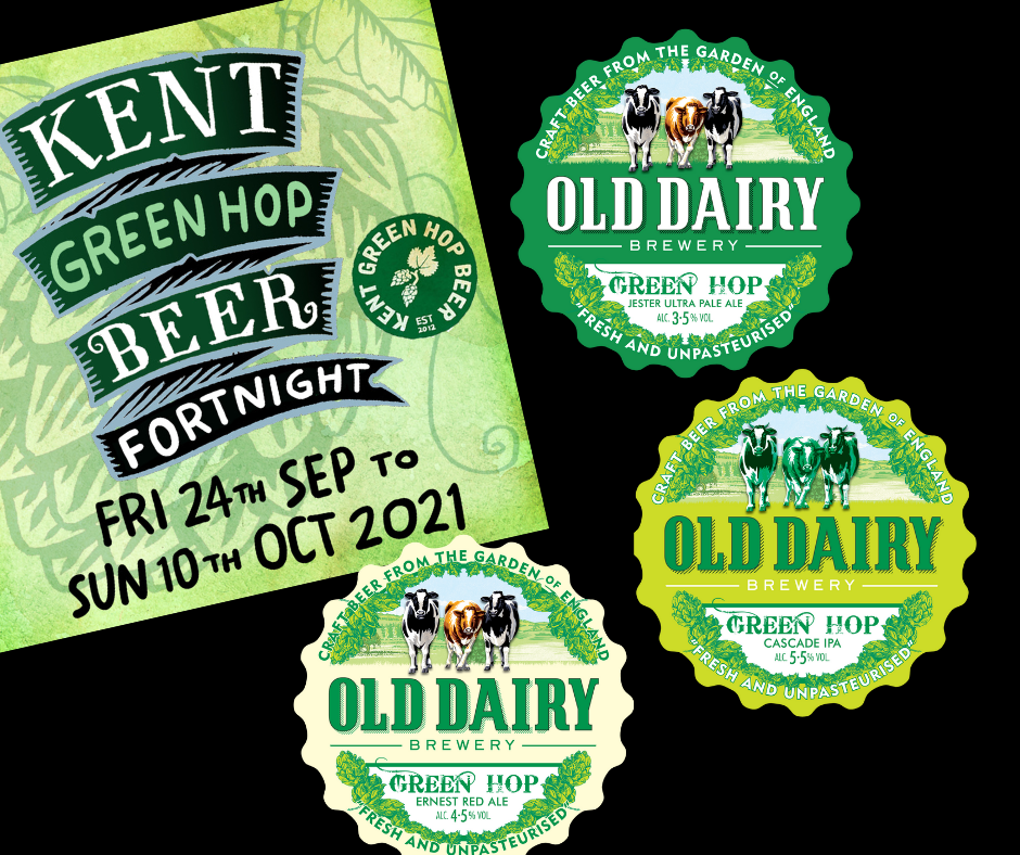 Old Dairy 2021 Kent Green Hop Beers